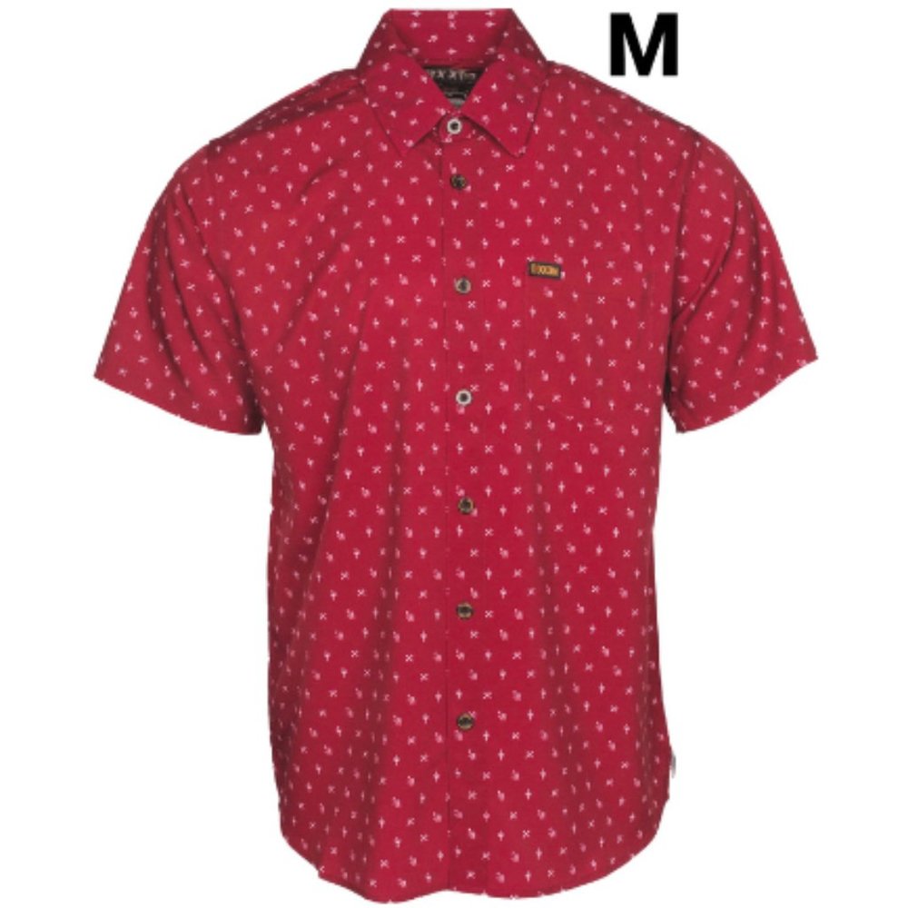 Dixxon Flannel LOWRIDER 10YR Short Sleeve Party Shirt Men's - M